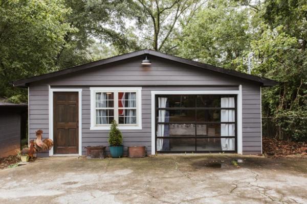 Greenway Garage With Firepit Athens Exterior foto
